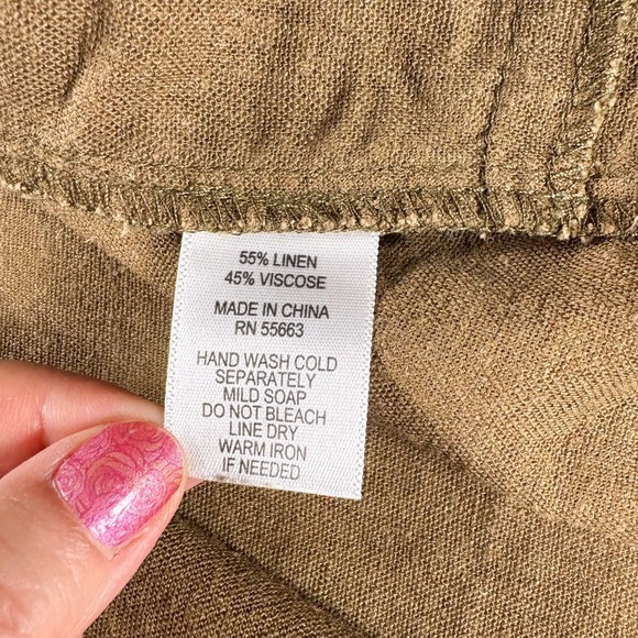 Vintage Jones NY Jacket 1X Linen Blend Open Lagenlook Boho Relaxed Oversized‎ - Picture 7 of 9